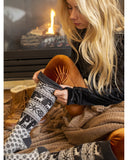 NORDIC SNOWFLAKE SOCK