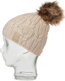 CABLE RIB BEANIE