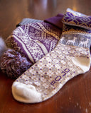 NORDIC SNOWFLAKE SOCK