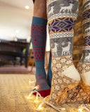 NORDIC SNOWFLAKE SOCK