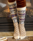 NORDIC SNOWFLAKE SOCK