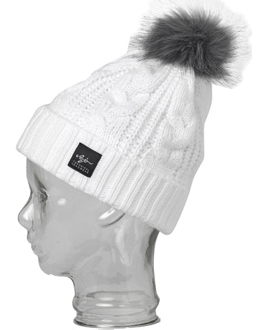 TURN UP CABLE BEANIE